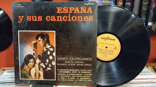 Santi Castellanos España Y Sus Canciones Lp Vinilo 1972 Ex+