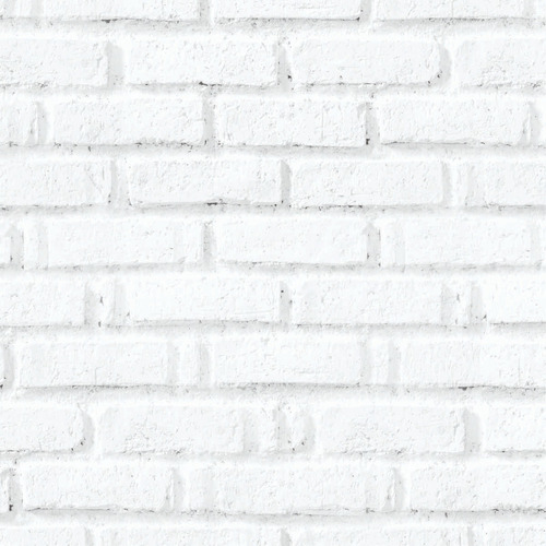 Imagem 2 de 10 de Papel De Parede Autocolante Adesivo Tijolo Branco 3d 3m