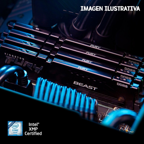 Memoria Ram Ddr5 16gb 5200mhz Kingston Fury Beast Pc Gamer