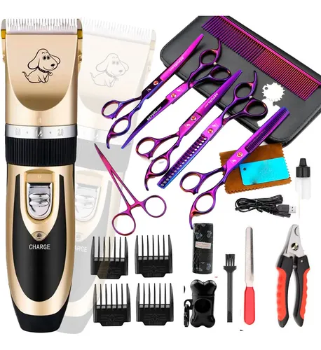 Kit P/ Banho Tosa Completo Pets Maquina Kit 6tesouras Estojo Menor preço em Kit P/ Banho Tosa Completo Pets Maquina Kit 6tesouras Estojo