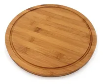 Comprar Tabla Pizzera de Bambú de 33cm Marca Filula, Tabla para Picar de Madera, Tabla de Cocina, Tabla para Asados, Tabla para Servir