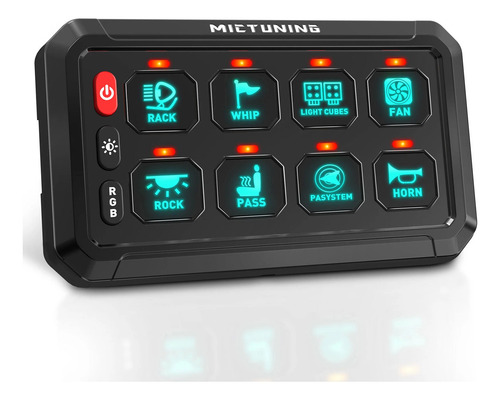 Botonera Universal Inalambrica Mictuning P1 8 Botones