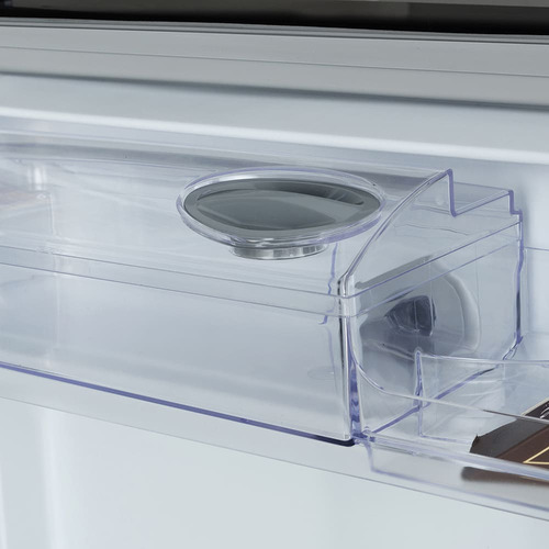 Heladera Drean HDR400F11 negra con freezer 396L 220V