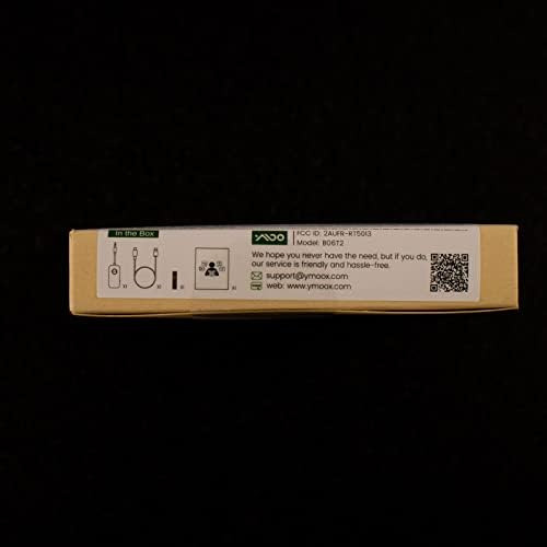 Ymoo Transmisor Receptor Bluetooth 5.3 Para Hasta 2 Auricula
