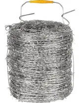 Comprar Arame Farpado Com 100m - 4,1kg - Entre Farpas 12,7cm
