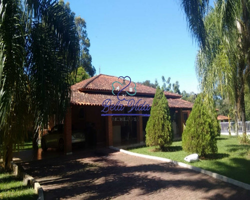 Chácara À Venda No Condomínio Recanto Das Flores Em Indaiatuba-sp, Bela Vida Imobiliária - Ch00228 - 68729538
