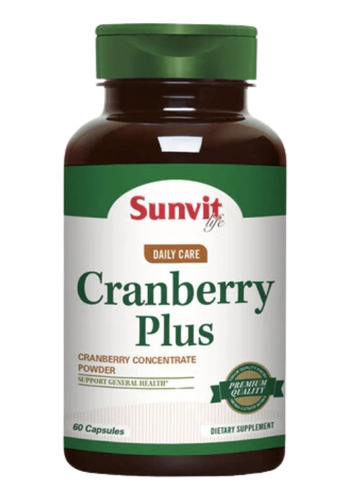 Cranberry Plus / 60 Caps / Sunvit Life