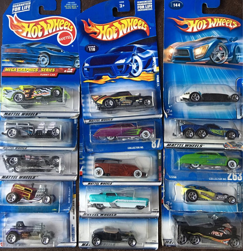 Lote De  15 Autos Hot Wheels Surtidos