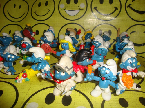 Pitufos Peyo Figuras Originales 2 Por $350 (Usado)