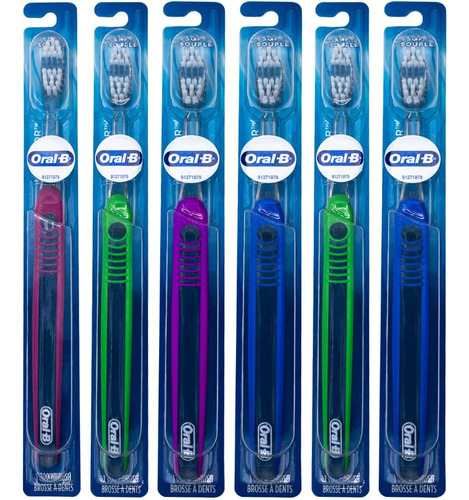 Cepillo De Dientes Con Indicador Oral-b, Borde Plano, Cabeza