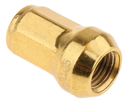 20 Tuercas De Rueda M12 Con Zócalo, Piezas De Oro M12x1.25