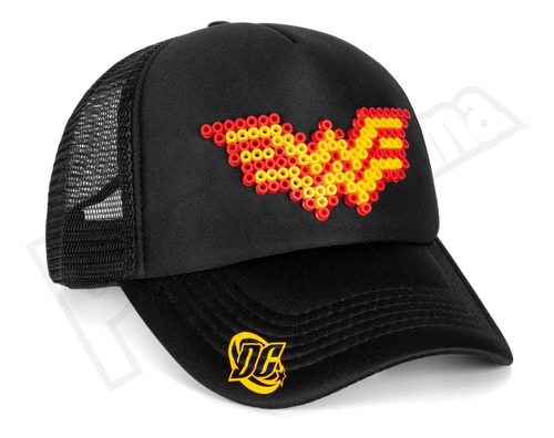 Gorra Wonder Woman Mujer Maravilla Pixel Art3d Retro Classic