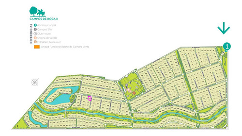 Terreno En Venta - 2100mts2 - Campos De Roca Ii, Coronel Brandsen