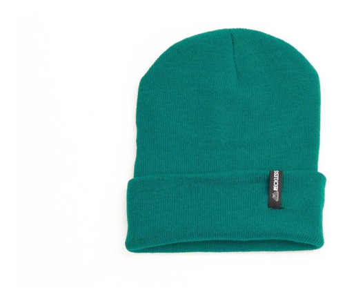 Gorro De Lana Beanie - Reckless - Simple Verde Petróleo