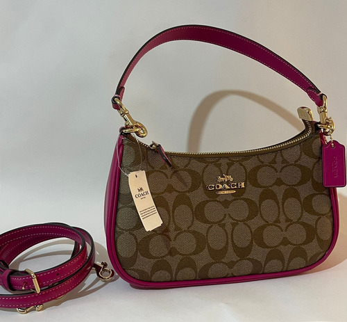 Bolsa Coach Teri Shoulder Bag In Signature Canvas