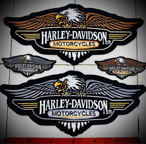 Parche Bordado Biker Harley Davidson
