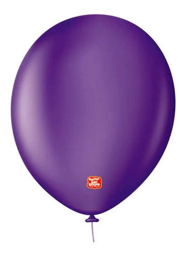 Balão Premium Uniq Balão São Roque 11pol 15und Cor Roxo Purple