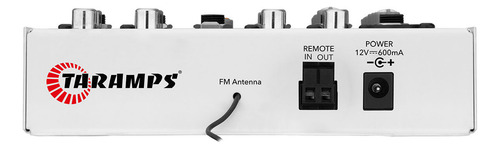 Mesa De Som Player Automotivo 3 Canais Taramps T0302 Player