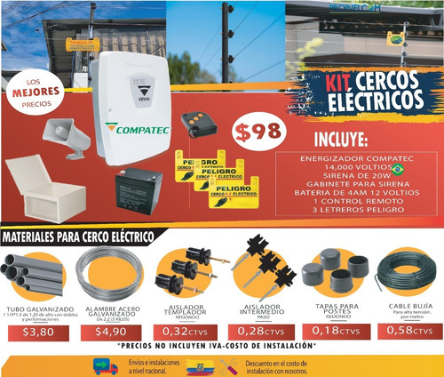 Imagen 1 de 1 de Cercos Electricos (ercas Electricas)