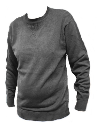 Sweater Hombre Pullover Hombre Escote O Y V Varios Colores