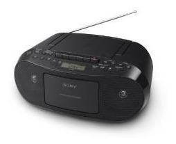 Sony Cfds50 Portátil De Cd, Cassette Y Radio Am / Fm Radio D