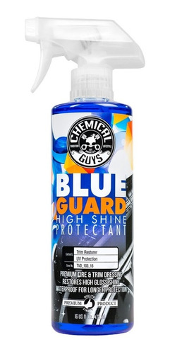 Chemical Guys Blue Guard Dressing Alto Brillo Duradero 473ml