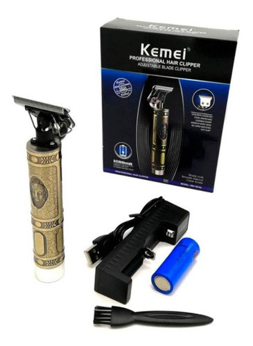 Kemei Acabamento 1974a dorada 220V