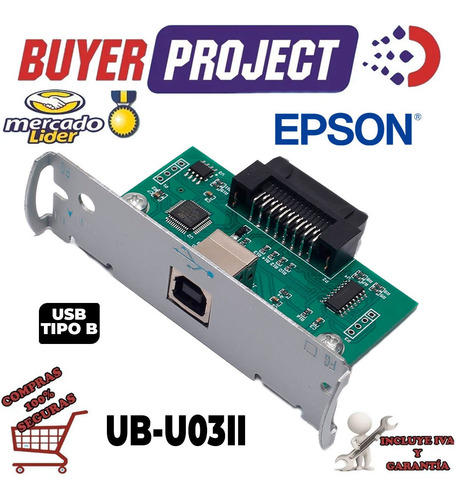 Modulo Usb Epson Ub-u03ii Impresora Punto De Venta Series Tm