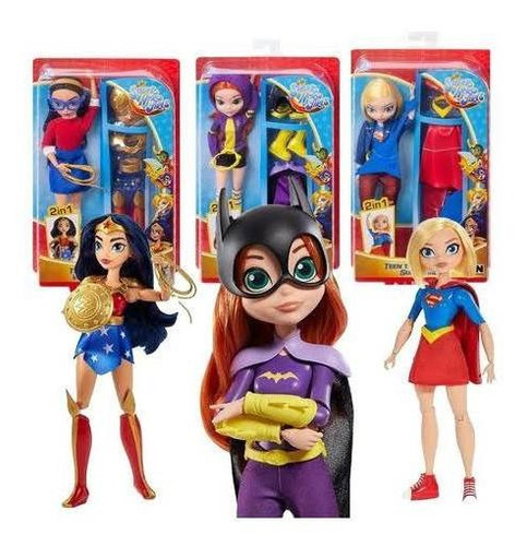 Imagen 2 de 3 de Dc Super Hero Girls, Batgil, Superhero Girls -transformacion