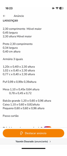 Vendo Móveis Para Loja