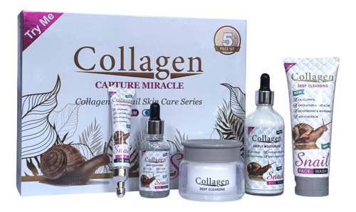 Kit Facial De Caracol Y Collagen Snail