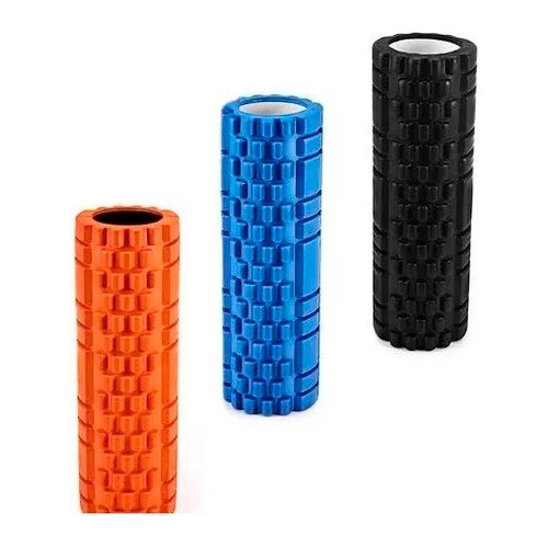 Foam Roller Pack 3x  - Masaje Espalda Pies 34cm - Abs Se