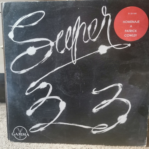 Disco Lp Super 33-homenaje A Patrick Cowley (Usado)