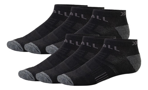 Pack 6 Pares Calcetines Cortos Hombre Deportiva Iball