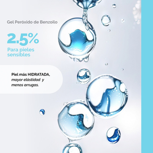 Imagen 3 de 8 de Gel Peróxido De Benzoilo Contra Barros Espinillas Bpollen