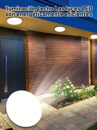 10pz 30w Lámpara Techo Led Ahorro Energético Luz Fria 6500k