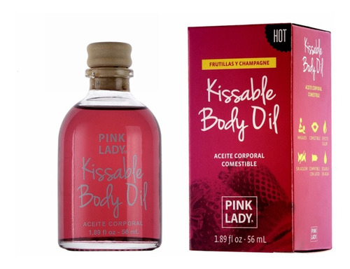 Pack Geles Lubricantes Intimos Masajes Comestibles Pink Lady