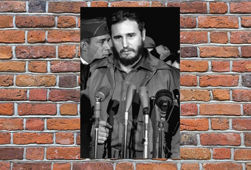 Cuadro 40x60cm Fidel Castro Modelo 4
