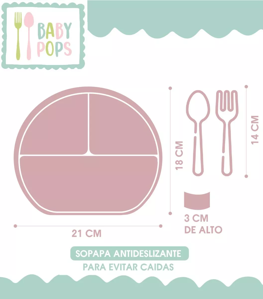 Tercera imagen para búsqueda de cuchara y tenedor para bebe