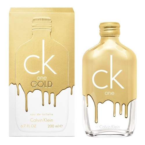 Perfue Ck One Gold Calvin Klein 200 Ml Original Envio Gratis
