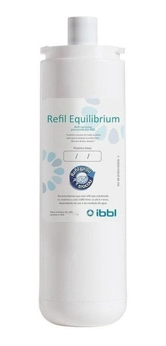 Refil Filtro Equilibrium Purificador De Água Ibbl Original