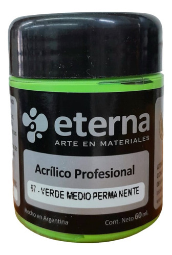 Acrílico Profesional Eterna X60ml Grupo 4