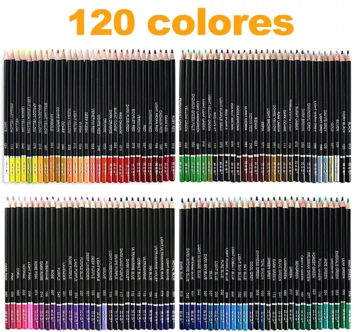 Lapices de Colores Set De Arte Con Marcadores, Colores Para Dibujo 145 Pz  Berry Hip ARS145