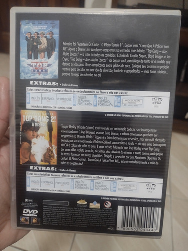 Dvd Top Gang Ases Muito Loucos / Top Gang 2 A Missão (Usado)