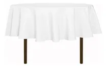 Comprar Manteles Mesa Sancua, 152cm, Lavable, Poliéster, Blanco