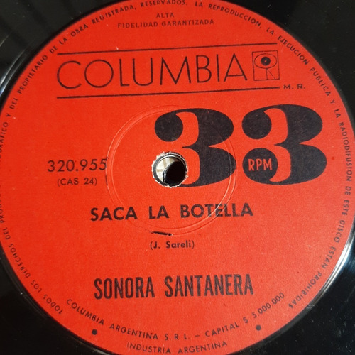 Simple Sonora Santanera Columbia C18