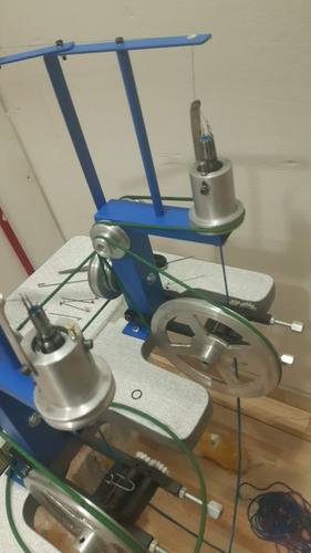 Máquina De Fazer Cordão De 12 Agulhas Com 2 Cabeças