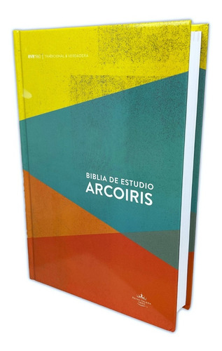 Imagen 1 de 4 de Biblia De Estudio Arcoiris Rv60 Pasta Dura