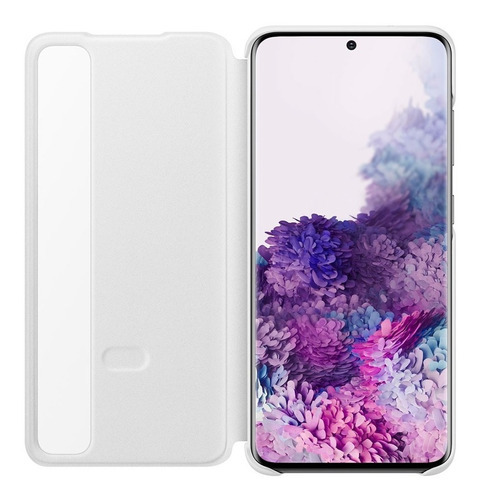 Funda Samsung Galaxy S20 Smart Clear View Cover Ef-zg980 Color Blanco