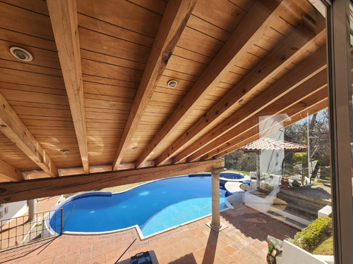 Venta Casa Ciruela I En Una De Las Zonas Más Altas Con 4 Habitaciones Y Baño Principal. Alberca Climatizada Con Jardín Enorme En Vistas Ponorámicas En Fracc Rancho San Diego Ixtapan De La Sal